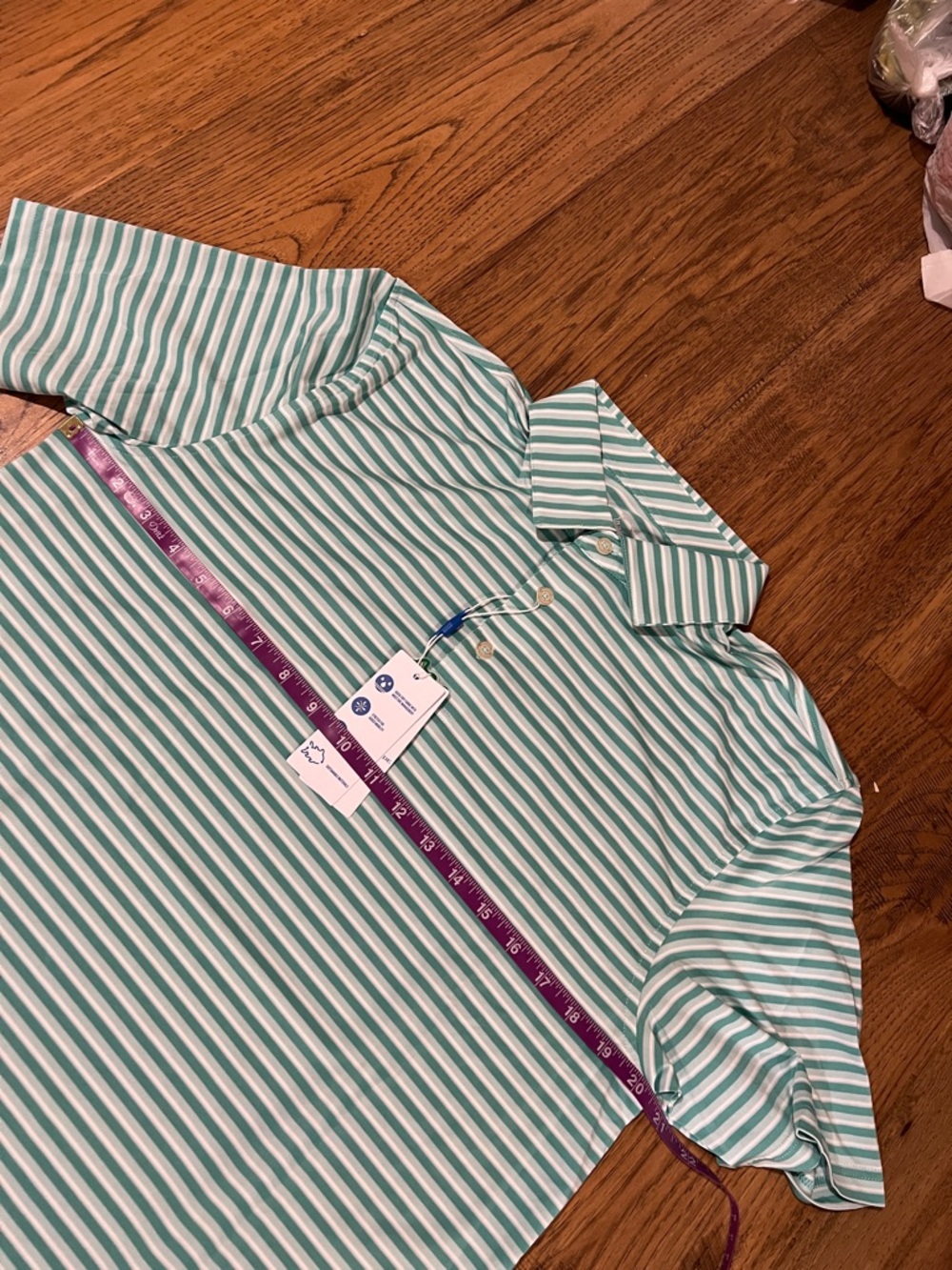 Brand New Southern Tide Quick Dry Fabric, Stretch,UV Protection Luxury Golf Polo - Picture 9 of 10